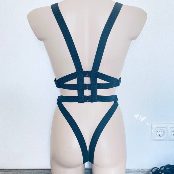 Bondage harness, Fetish harness lingerie, BDSM harness, BDSM - Inspire  Uplift