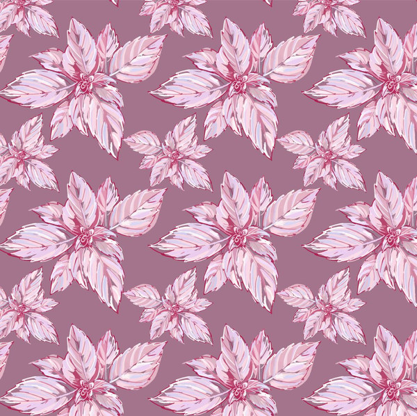 Basil-seamless-pattern-leaves-digital-paper-surfaces-design-pink-background-herbs-2.jpg