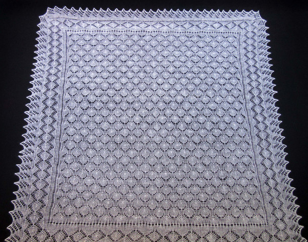 White Orenburg shawl, Hand knit Russian shawl, Lace wedding shawl, Bridal cape, Warm cover up, Wool wrap, Handmade stole, Kerchief, Big scarf 7.jpg