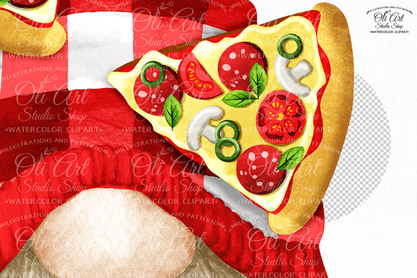 Gnome pizza clipart_03.jpg