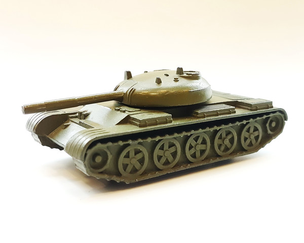 4 Vintage USSR Toy Tank T-54 metal diecast model Soviet Armor Vehicles 1980s.jpg
