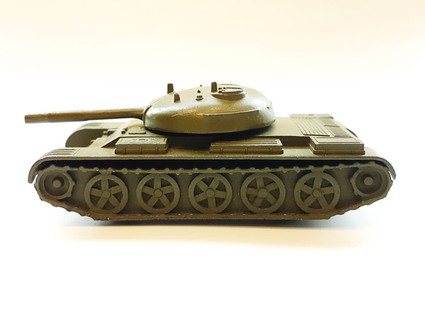 5 Vintage USSR Toy Tank T-54 metal diecast model Soviet Armor Vehicles 1980s.jpg