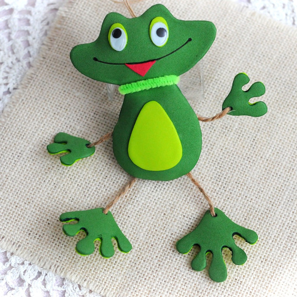 Frog car accessories. Frog car decor. Hanging frog ornament - Inspire Uplift