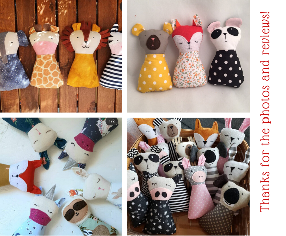 Sewing animal themed pattern weights :) - Flo-Jo Blog