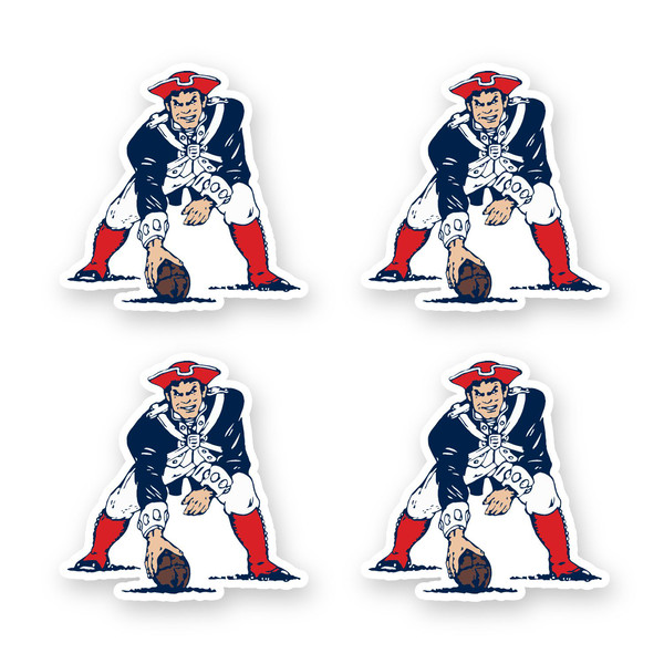 New England Patriots 13In Vintage Metal Wall Sign