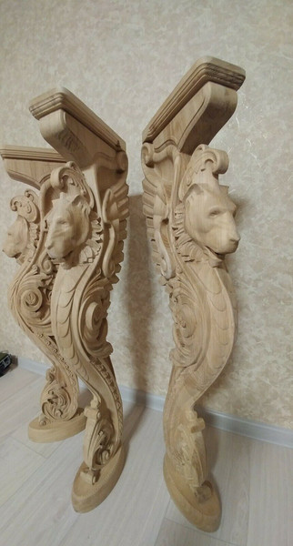 Lion baluster-Carved pillar-Fireplace corbel-carved lion-lion pillar- stair balister-stair pillar-kitchen island123.jpg