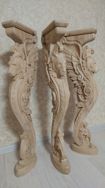 Lion baluster-Carved pillar-Fireplace corbel-carved lion-lion pillar- stair balister-stair pillar-kitchen island126.jpg