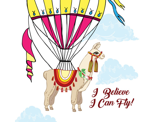 Llama with air balloon. poster A4_2.jpg