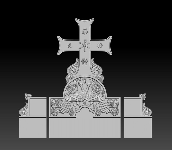 tombstone-3d model-cnc-machine