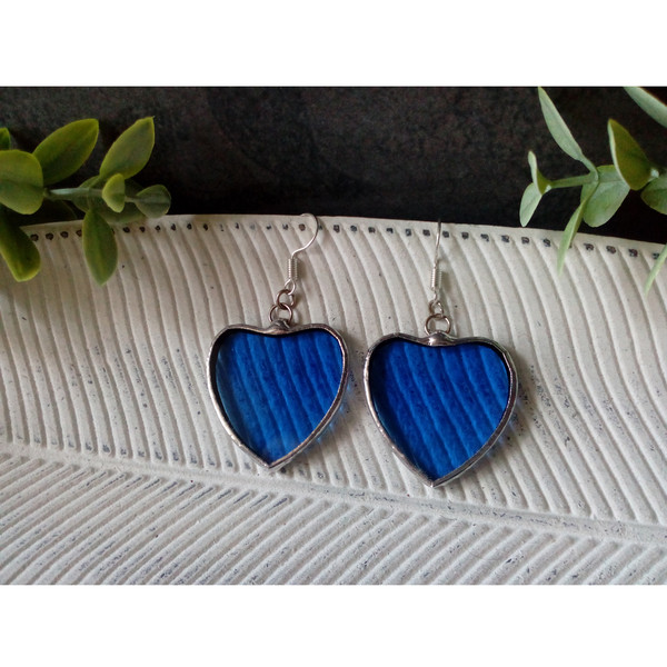 Blue-HEART-earrings-Stained-glass-earrings-st Valentine-heart-earrings-Kawaii-earrings-Love-earrings-Romantic-gift (4).jpg