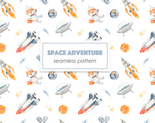 3 Space adventure watercolor seamless pattern копия.jpg
