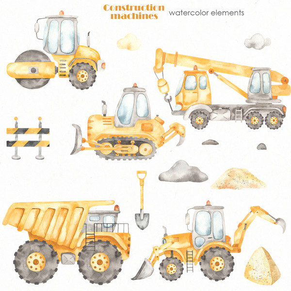 2-1 Construction machines watercolor cover.jpg