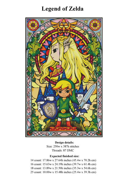 The legend of Zelda color chart01.jpg