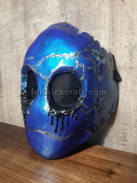 eyeless blue jack mask creepypasta cosplay