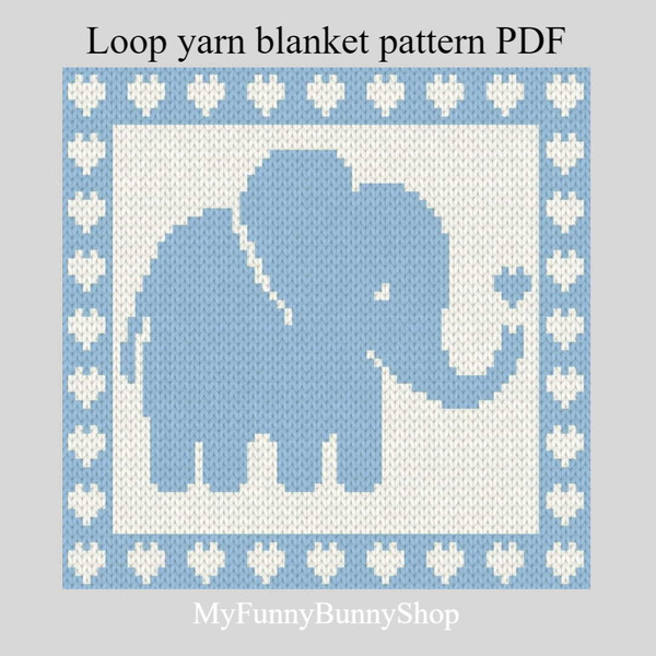 loop-yarn-baby-elephant-hearts-boarder-blanket