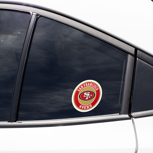 Customized NFL San Francisco 49ers Refrigerator Stickers, Decorative  Stickers, Aluminum Alloy Car Stickers - China Car Stickers, Car Wrap