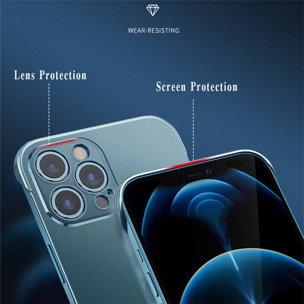Ultra-thin Shockproof Clear Rimless Case Cover For iPhone 14 13 12 11 Pro Max-2.jpg