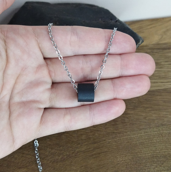 tiny-ferrite-necklace-recycled