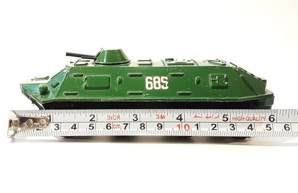 12 Vintage USSR Toy Armoured Personnel Carrier Diecast model Soviet Armor Vehicles 1980s.jpg