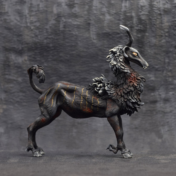black-goat-monster-original-creature-figurine-toy-animal-4.JPG