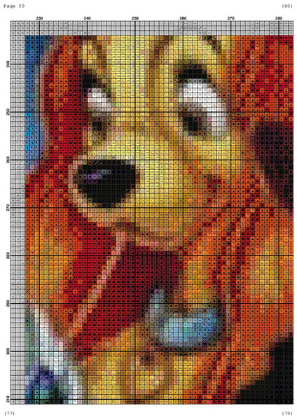 Large Disney Characters color chart067.jpg