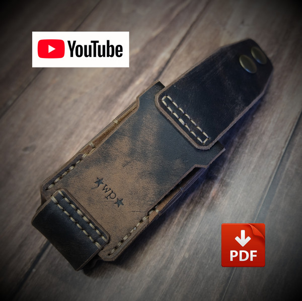 leatherman belt case leather template.JPG
