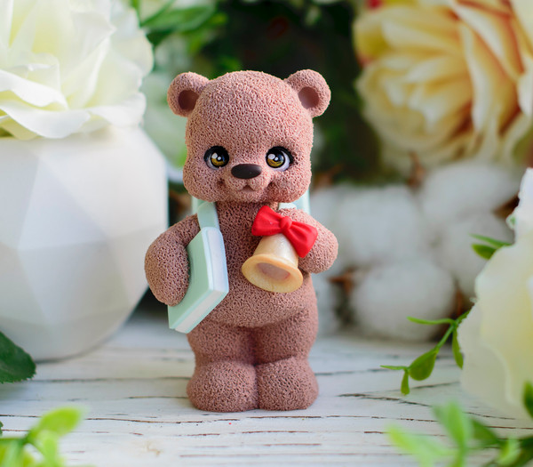 3D Bear Silicone Mold Bear Mold for Making DIY Craft Resin Mold for Soap  Chocolate bear resin molds silicone 3d teddy bear resin mold keychain gummy
