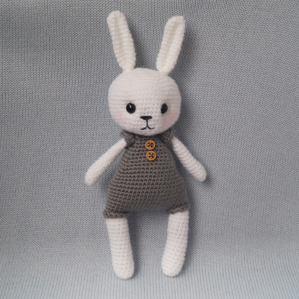 Crocheted bunny