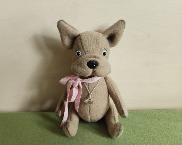 Teddy-bulldog-handmade-toy