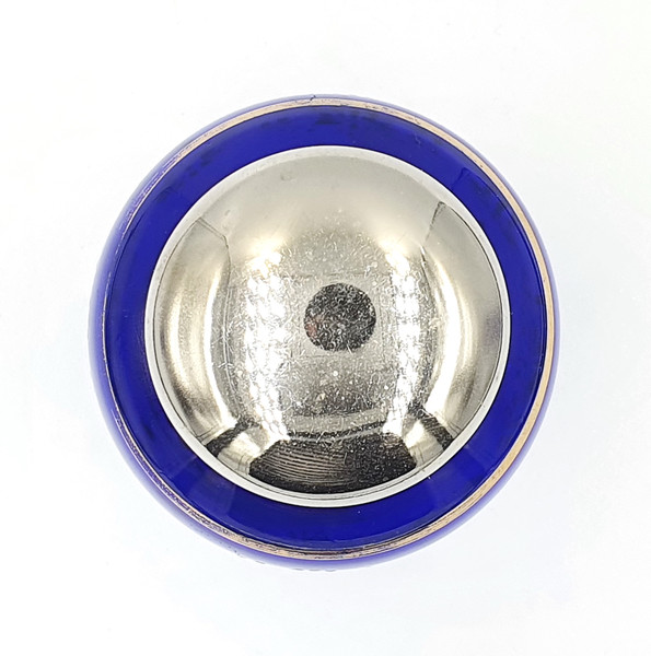 9 Vintage Tea Caddy Cobalt Sapphire Blue Glass USSR 1960s.jpg