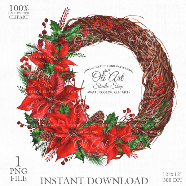 christmas wreath clipart_1.JPG