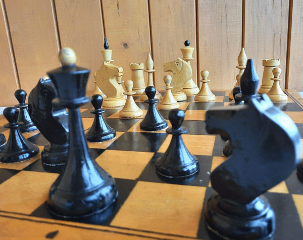 1969  made chess set ussr