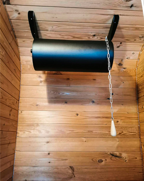CKG Sauna Wooden SPA Bath Shower Bucket Indoor and Outdoor Supplies  Accessories for Waterfall Water Russian Pool Banya Barrel Shaped 16 L Сауна