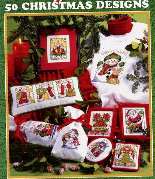 Vintage Christmas Ornaments cross stitch