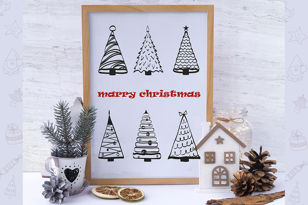 Christmas trees decor frame.jpg