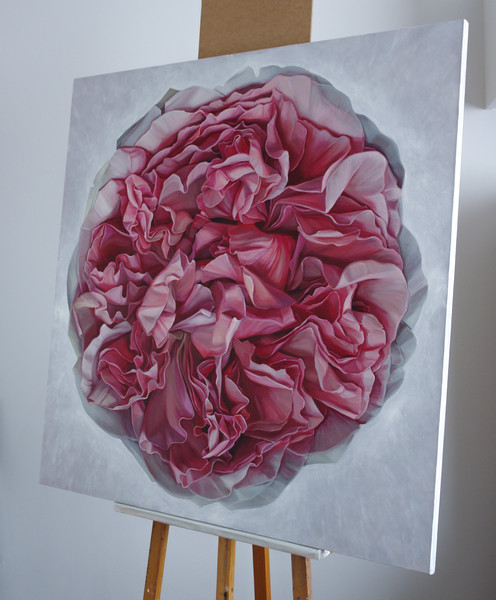 Large pink peony realistic flower oil painting.jpg