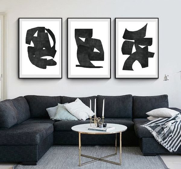 black and white beige posters are easy to download