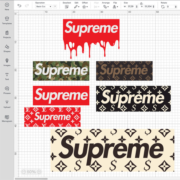 Supreme SVG, Supreme SVG cut file, Supreme Logo SVG, Clothing