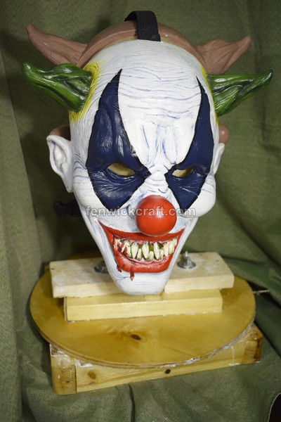 killer clown mask bloody killer