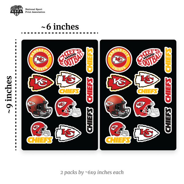 Kansas City Chiefs Sticker Sticker for Sale by darcycato