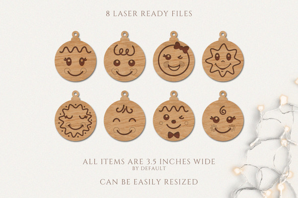 Gingerbread faces svg laser files .jpg