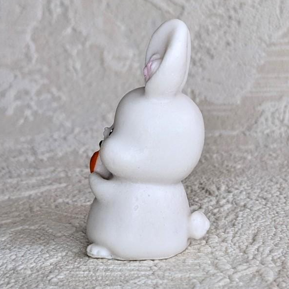 soap bunny with carrot