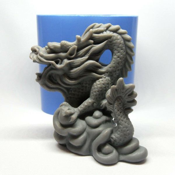 Chinese dragon 4 - silicone mold - Inspire Uplift