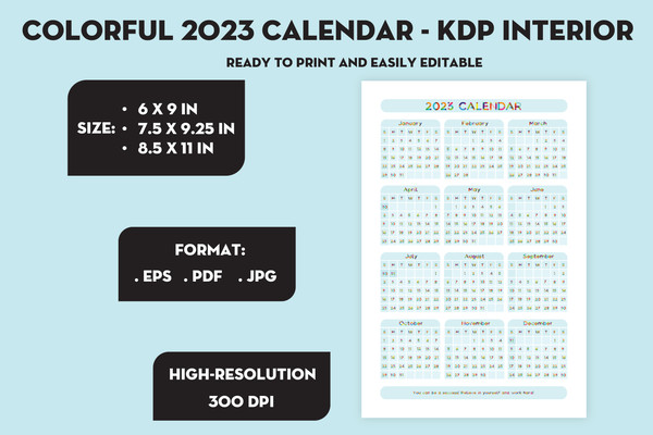 Colorful 2023 calendar - KDP interior cover 2.jpg