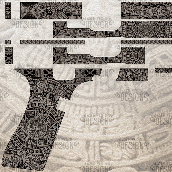 VECTOR DESIGN Glock19 gen5 Aztec calendar 2.jpg