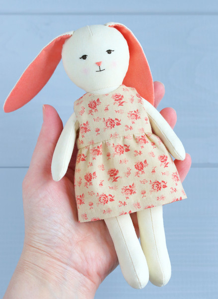 PDF Bear and Bunny Dolls Sewing Pattern - Inspire Uplift