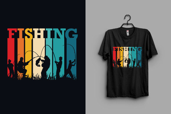 Vintage Fishing t-shirt mug design Digital downloads - Inspire Uplift
