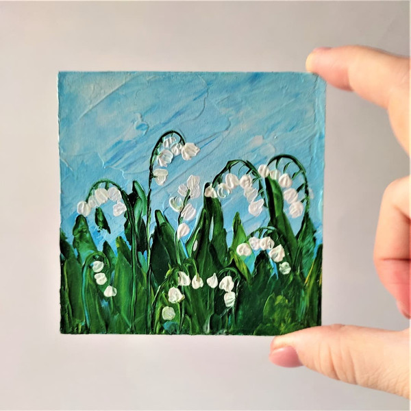 Handwritten-flowers-lilies-of-the-valley-landscape-small-painting-by-acrylic-paints-3.jpg