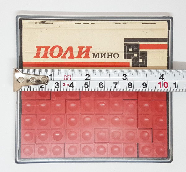 12 POLYMINO Vintage Brain Teaser Puzzle Game USSR 1985.jpg