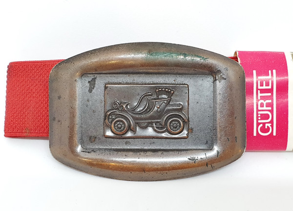 2 Vintage Children's belt with a buckle made in GDR 1982.jpg